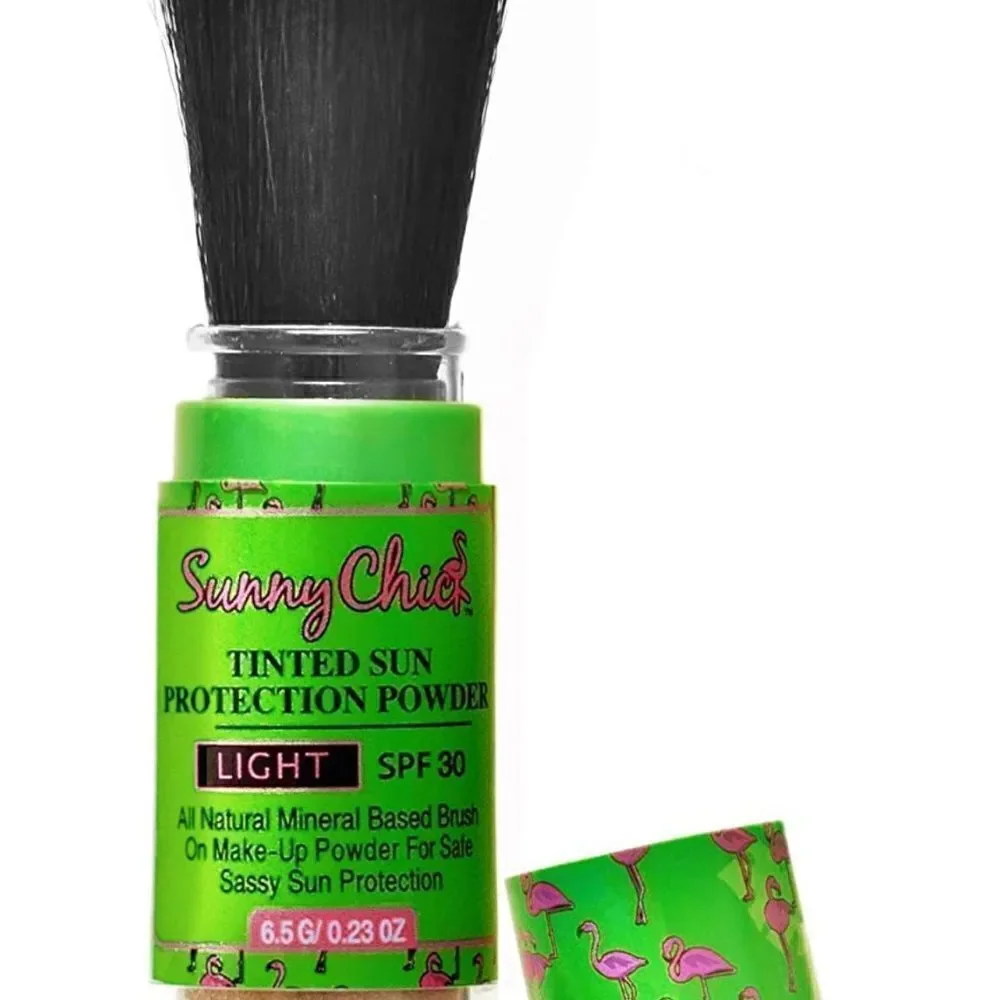 Sunny Chick Dun Block and Powder Foundation {Used Once,Too dark for me} 